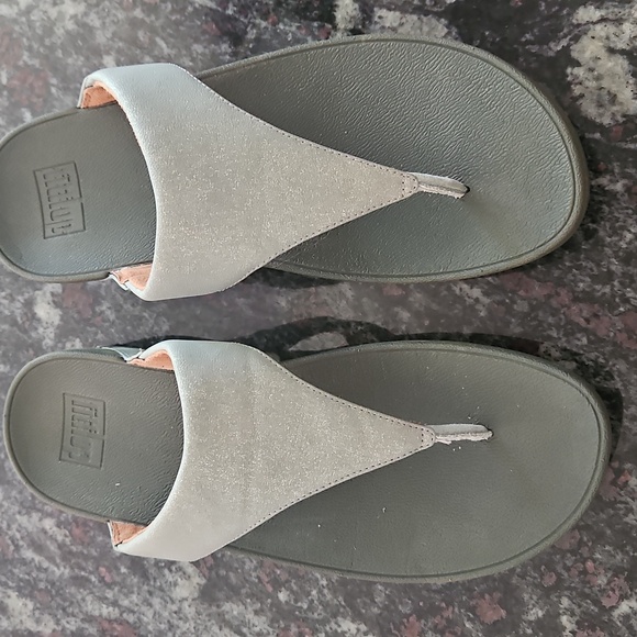Fitflop Olive Green Sandals Size 10 - Picture 1 of 5